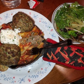 Bird Dog Cafe - This is the Stacci Family Meatball Skillet. - Cafes Near Me - Laurel, Mississippi