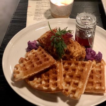 The Plot - Chicken waffles - Vegan Near Me - Oceanside, California The Plot - Chicken waffles - Vegan Near Me - Oceanside, California