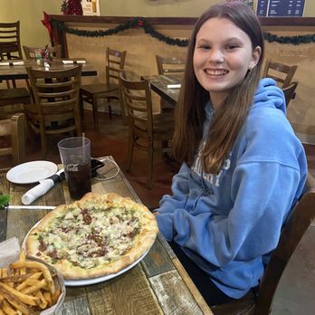 The Rusty Onion - Chicken Bacon and Pesto Pie - Pizza Near Me - Charlotte, North Carolina
