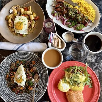 Beatnik On The River - STEAK KEBAB, Salmon Benedict, short rib hash, breakfast gnocchi. - Cocktail Bars Near Me - Chicago, Illinois Beatnik On The River - STEAK KEBAB, Salmon Benedict, short rib hash, breakfast gnocchi. - Cocktail Bars Near Me - Chicago, Illinois