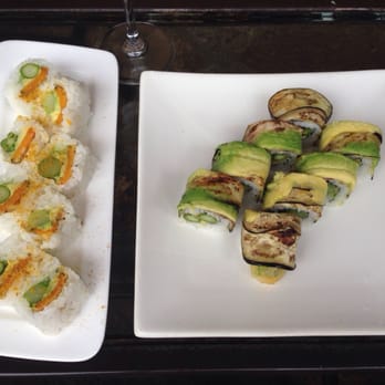 Bui Sushi - Vegetable curry sushi and eggplant sushi - Sushi Bars Near Me - Malibu, California