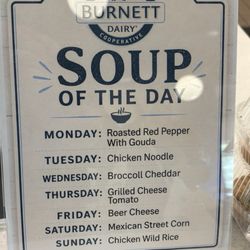 Burnett Dairy - Super soups!