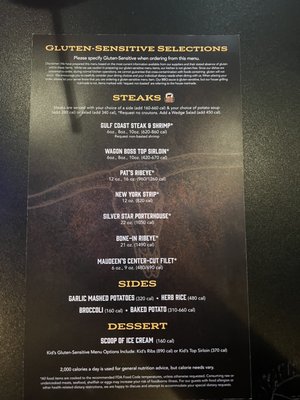 Menu photo 4 Saltgrass Steak House Amarillo, TX