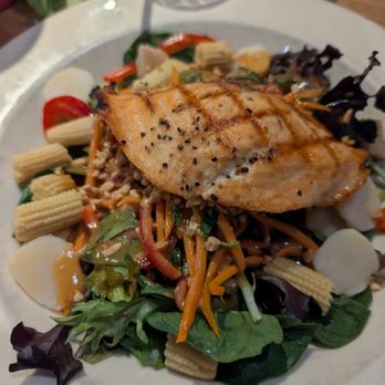 Desert Edge Brewery - Asian Salmon Salad - Pubs Near Me - Salt Lake City, Utah Desert Edge Brewery - Asian Salmon Salad - Pubs Near Me - Salt Lake City, Utah