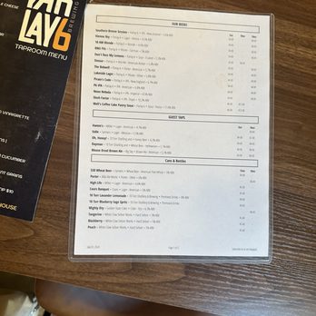Parlay 6 Brewing - Beer and beverage selection - Brewpubs Near Me - Reno, Nevada