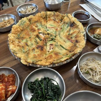 Tofu Chon - Seafood pancake - Korean Near Me - Ontario, California