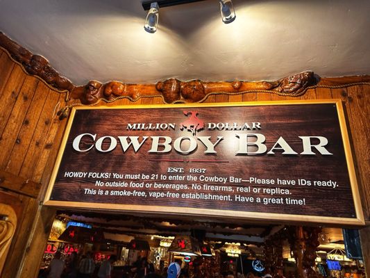 Million Dollar Cowboy Bar by null