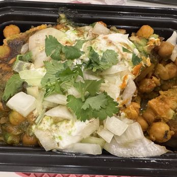 NYC Tikka Masala - Samosa Chaat ( Vegetarian/Vegan Appetizer) - Indian Near Me - New York, New York NYC Tikka Masala - Samosa Chaat ( Vegetarian/Vegan Appetizer) - Indian Near Me - New York, New York