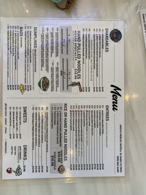 Menu photo 7 Noodles & Dumplings El Paso, TX