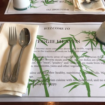 Veggie Heaven - Table Setting - Vegetarian Near Me - Montclair, New Jersey
