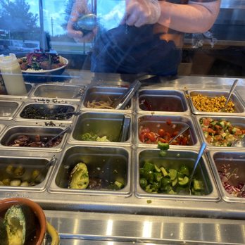 CAVA - Choice of veggies and toppings - Mediterranean Near Me - Cypress, Texas