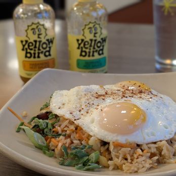 Snooze, an A.M. Eatery - Pork Belly Fried Rice - Breakfast & Brunch Near Me - The Woodlands, Texas