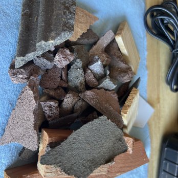 Barth Roofing - Some of the Junk from the gutters - Roofing Near Me - lathrop, California