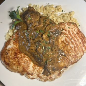 Kantine Biergarten Eatery - Jägerschnitzel with spaetzle - Pizza Near Me - Cincinnati, Ohio