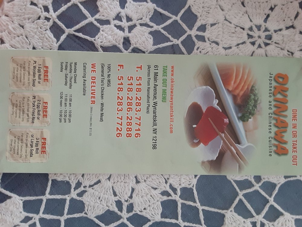 OKINAWA 31 Photos & 67 Reviews 61 Main Ave, Wynantskill, New York