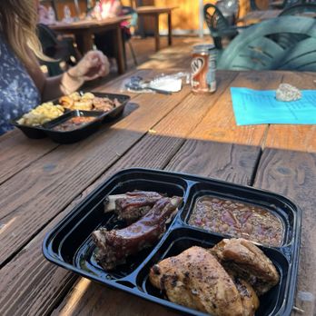 Mountain Q BBQ  - Chicken, baby back ribs and beans. - Barbeque Near Me - Sonora , California