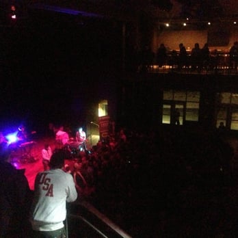 The Sett - A view of the stage from the balcony - New American Near Me - Madison, Wisconsin