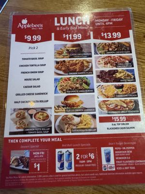 Menu photo 2 Applebee's Grill + Bar Gilroy, CA Menu photo 2 Applebee's Grill + Bar Gilroy, CA