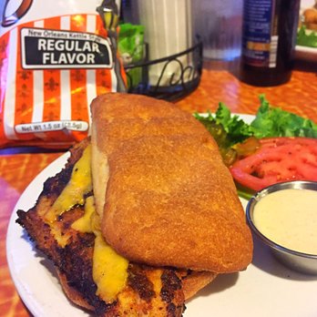 NoNo's Cafe - Blackened catfish sandwich on butter-toasted gluten free bread. YUM! - Southern Near Me - Littleton, Colorado NoNo's Cafe - Blackened catfish sandwich on butter-toasted gluten free bread. YUM! - Southern Near Me - Littleton, Colorado