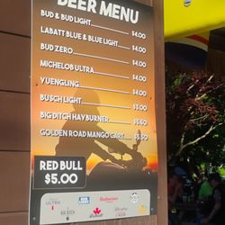 Beer menu June 2026