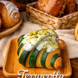 Terracotta Cafe & Bakery - Pistachio Croissant