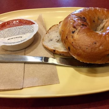Panera Bread - Blueberry bagel with honey walnut cream cheese - Sandwiches Near Me - Pittsburgh, Pennsylvania