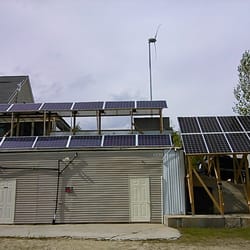 Freeport Self Storage - We use solar and wind to power our facility