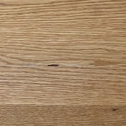 Duffy Floors - Hole in brand new wood