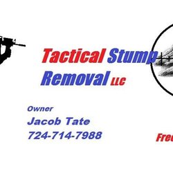 Tactical Stump Removal - Full service stump removal