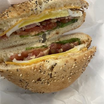 Lite Bite - Super Deluxe on an Everything bagel - Fast Food Near Me - Toronto, Ontario