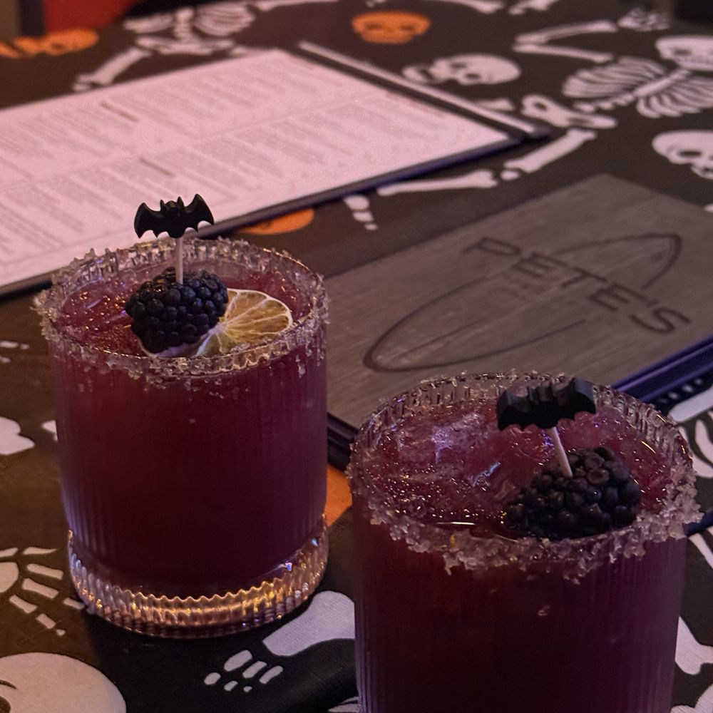 Pete's Sunset Grille - Blackberry Margarita - American Near Me - Huntington Beach, California