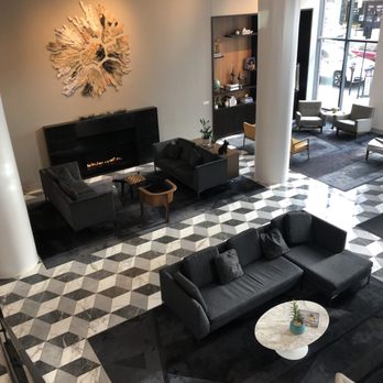 Le Meridien Columbus, The Joseph - Overhead view of lobby - Hotels Near Me - Columbus, Ohio