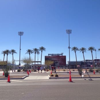 Goodyear Ballpark - View from parking lot - Stadiums & Arenas Near Me - Goodyear, Arizona