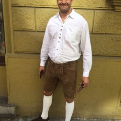 Bavarian Outfitters Lederhosenverleih - This lederhosen cost €49 to rent for the day .. comes with socks as well