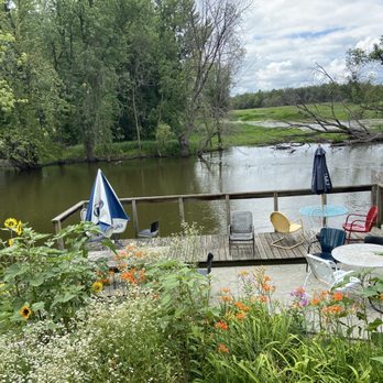Buckhorn Bar & Grill - Beautiful scene for my lunch! So peaceful! - American Near Me - Princeton, Wisconsin Buckhorn Bar & Grill - Beautiful scene for my lunch! So peaceful! - American Near Me - Princeton, Wisconsin