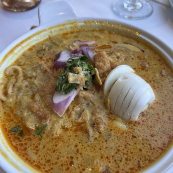 Rangoon Ruby - Monk Hingar (Catfish Chowder) - Burmese Near Me - San Carlos, California