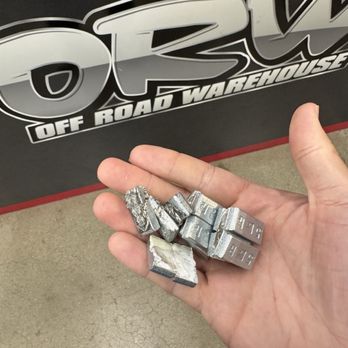Off Road Warehouse - Second batch of wheel weights that fell off after they balanced, the first batch had even more. - Tires Near Me - El Cajon, California