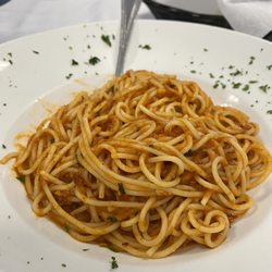 Napoli's - Spaghetti with spicy marinara