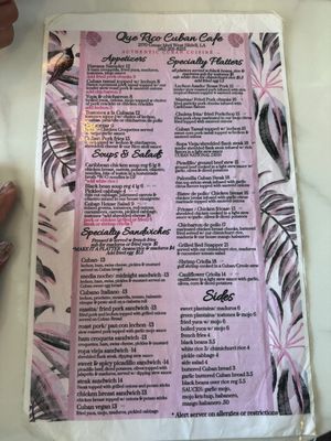 Menu photo 1 Que Rico Cuban Cafe Slidell, LA