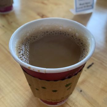 Royal Ground Coffee - Regular Coffee with 1/2 & 1/2, a very good brew - Cafes Near Me - Albany, California
