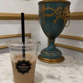 AnNam Bistro and Cafe - Vietnamese Mojito Coffee in to-go cup - Cafes Near Me - Gilroy, California AnNam Bistro and Cafe - Vietnamese Mojito Coffee in to-go cup - Cafes Near Me - Gilroy, California