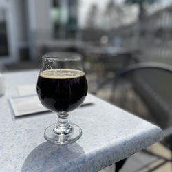 Sebago Brewing Company - Barleywine on the patio