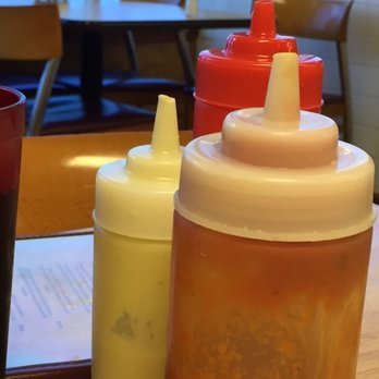 Pupuseria Casa Maria - Three different salsas of varying heat. - Salvadoran Near Me - Indianapolis, Indiana Pupuseria Casa Maria - Three different salsas of varying heat. - Salvadoran Near Me - Indianapolis, Indiana