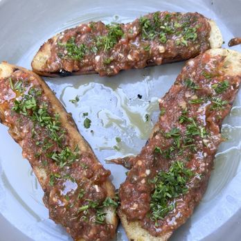 tonica - Pan con tomate tapa with fresh grated tomato - Tapas/Small Plates Near Me - Memphis, Tennessee tonica - Pan con tomate tapa with fresh grated tomato - Tapas/Small Plates Near Me - Memphis, Tennessee
