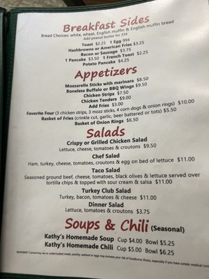 Menu photo 5 Kathy's Place Sacred Heart, MN Menu photo 5 Kathy's Place Sacred Heart, MN