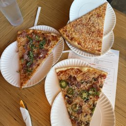 Meat Lovers of the Week, Cheese Pizza, Prosciutto & Basil Meat Lovers of the Week, Cheese Pizza, Prosciutto & Basil