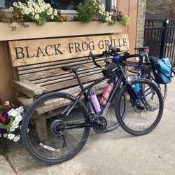Black Frog Grille - Right off the bike trail