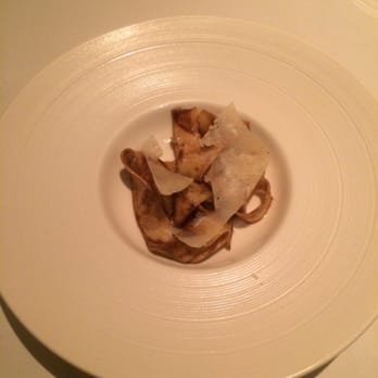 The Five Fields - Tagliatelle with black garlic - British Near Me - London, XGL The Five Fields - Tagliatelle with black garlic - British Near Me - London, XGL