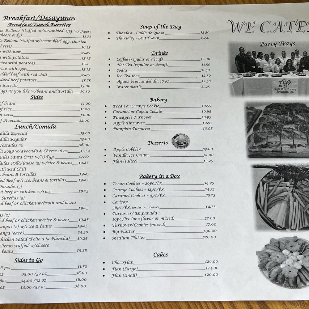 Menu - September 2023 Menu - September 2023
