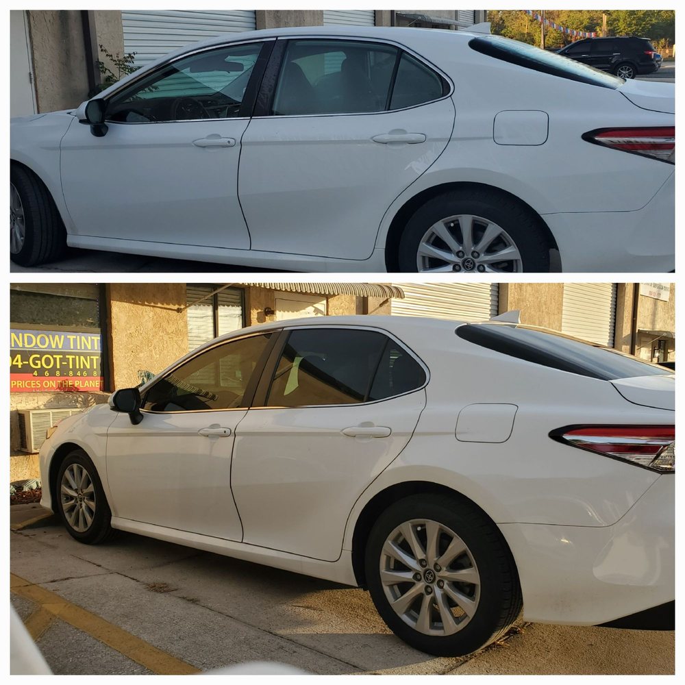 Got Tint - Before and after - Car Window Tinting Near Me - Orange Park, Florida